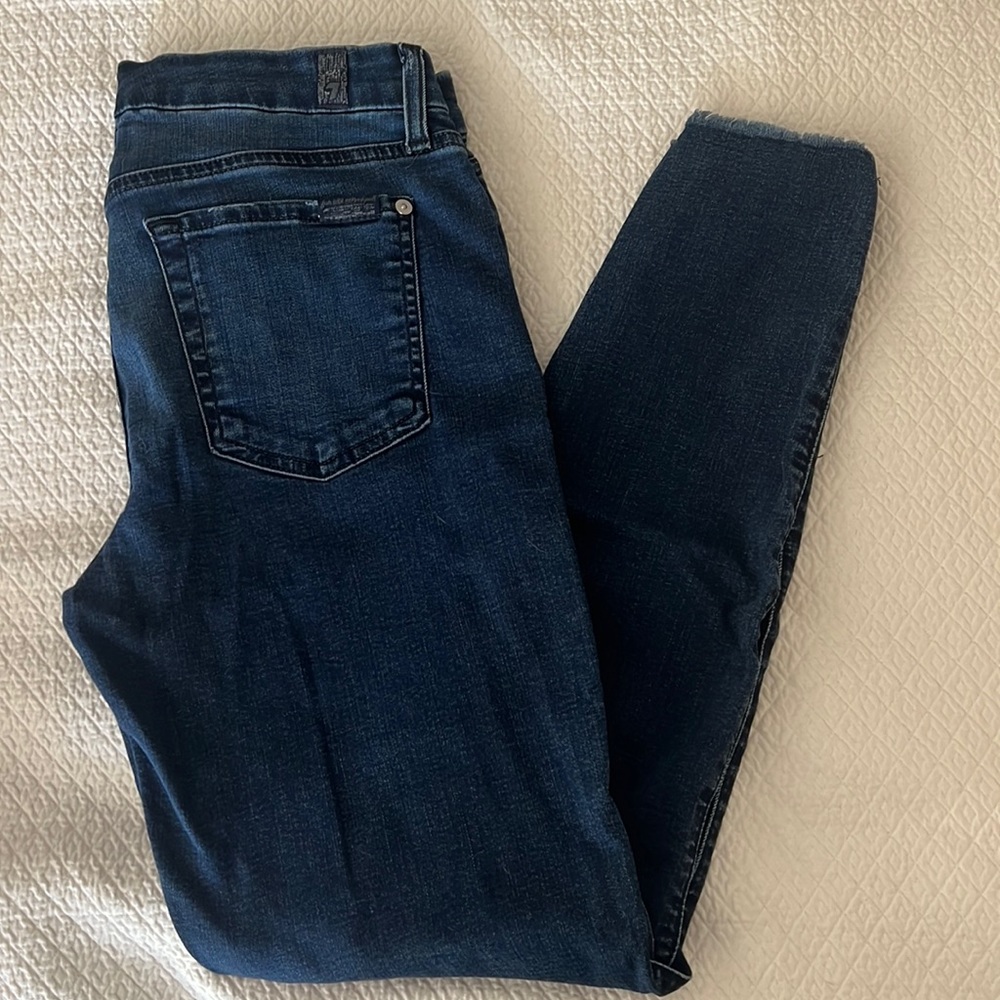 7 for All Mankind Women’s Gwenevere Ankle Jeans, Size 28